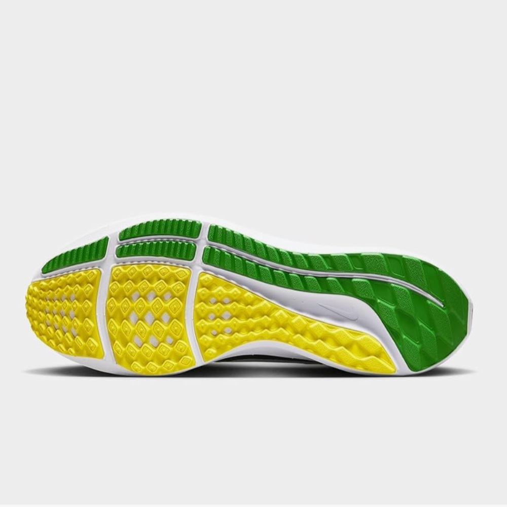 NWOT Oregon Ducks Nike Unisex Zoom Pegasus 40 Running Shoes-White Size 10 - Picture 8 of 15